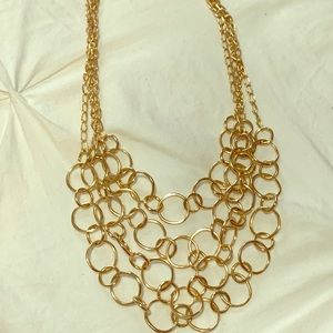 Gold Multi-Strand Necklace